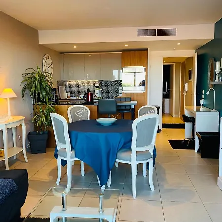 Luxury Flat Panoramic View - Swimming Pool - Parking - Terrace Apartment Nice