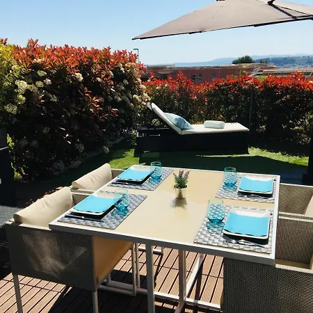 Luxury Flat Panoramic View - Swimming Pool - Parking - Terrace
